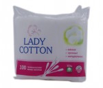 Ватные палочки, Lady Cotton (Леди Коттон) 100 шт