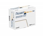 Лозап плюс, таблетки покрытые пленочной оболочкой 12.5 мг+50 мг 90 шт