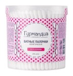 Ватные палочки, Gourmandise (Гурмандиз) 200 шт косметические 100% хлопок банка